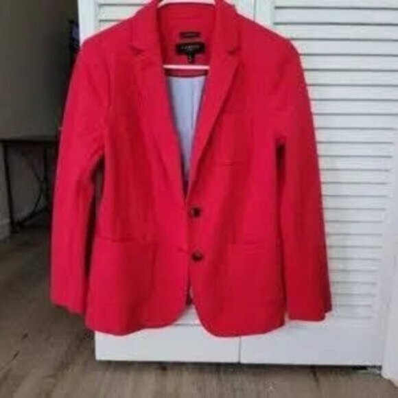 TABLOTS Blazer Jacket (Trendy Red) - Picture 1 of 7